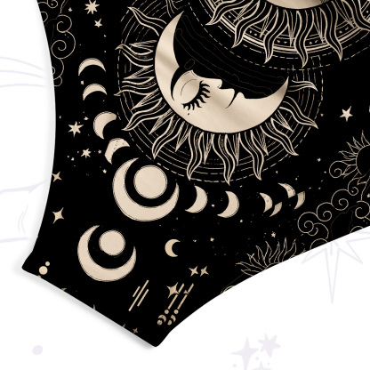 [Copy]Purplehecate Starry Night Lunar Moth Tank One Piece Swimsuit