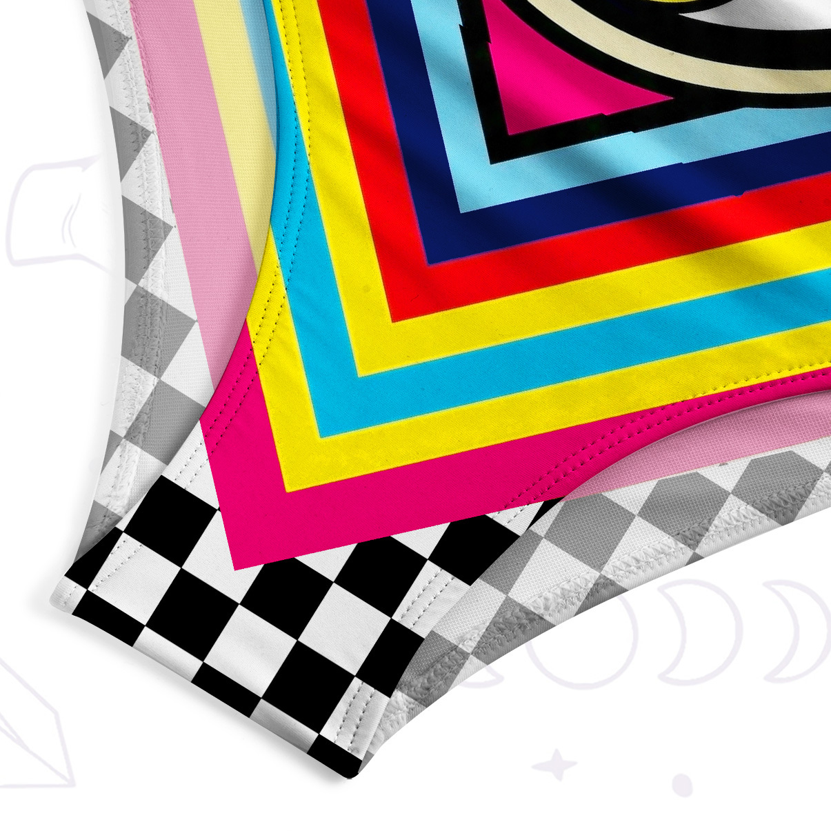 Purplehecate Eye of Illusion One-Piece Swimsuit