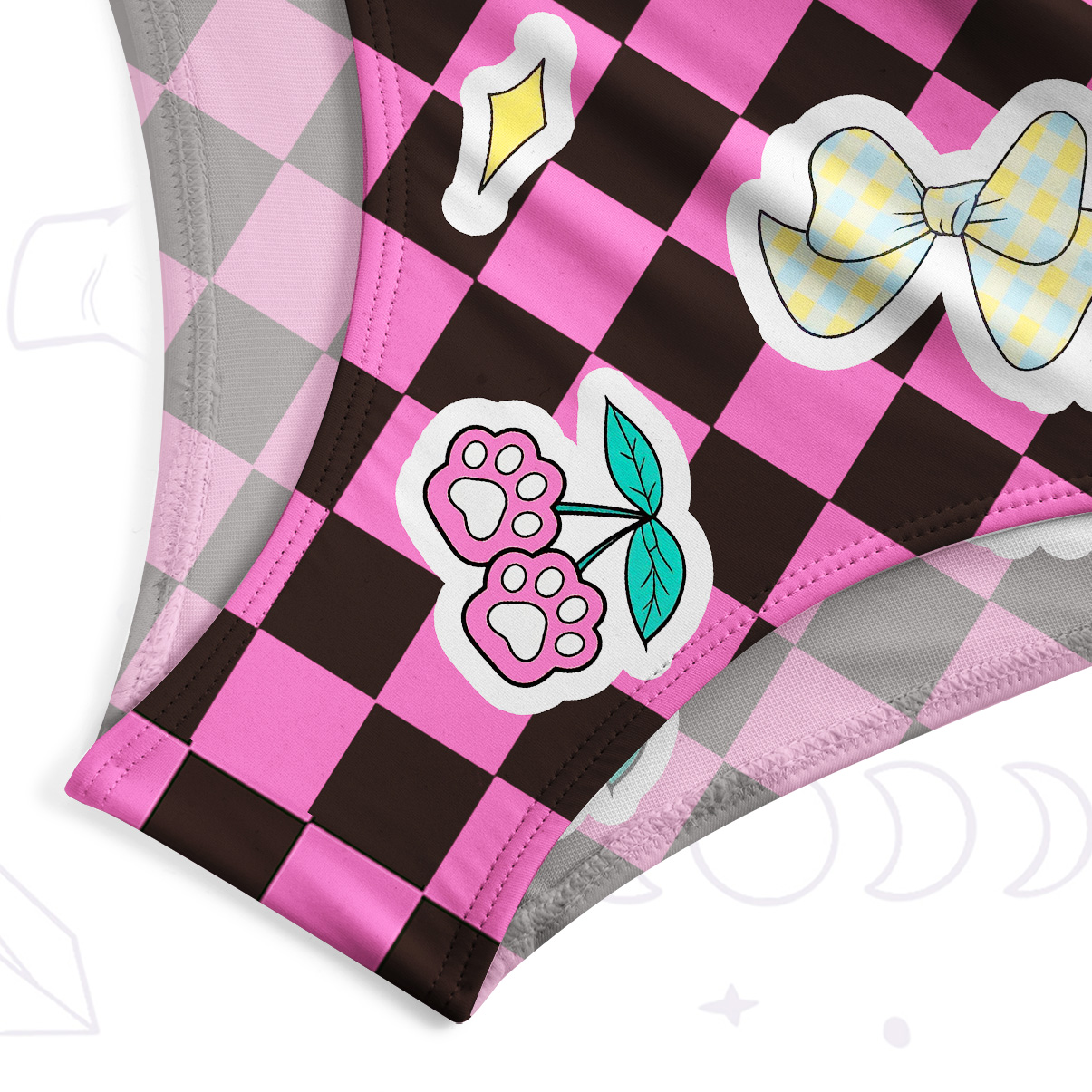 Purplehecate First Of All I'm A Delight Cat One-Piece Swimsuit