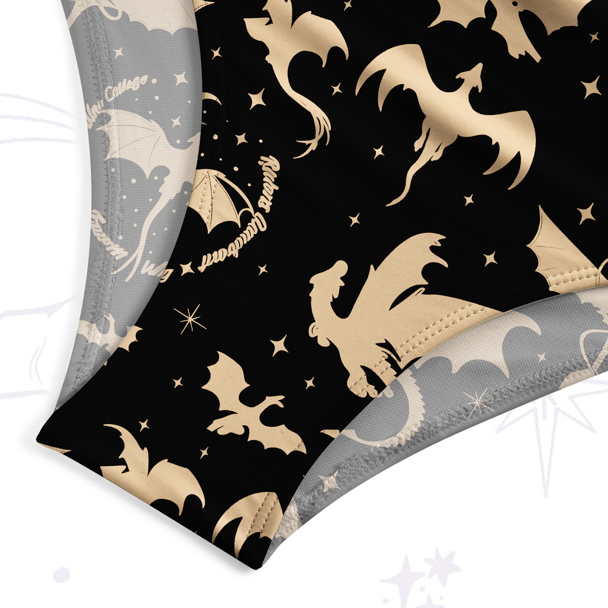 Purplehecate Fantasy Dragon Allover Tank One Piece Swimsuit