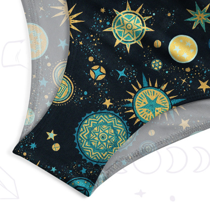 Purplehecate Starry Night One-Piece Swimsuit