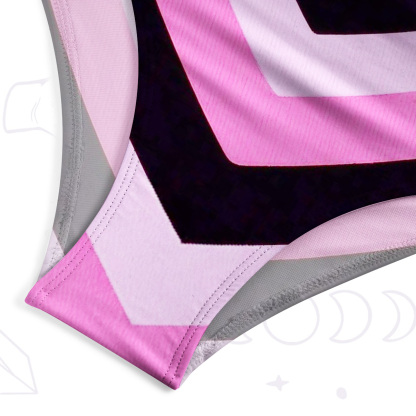 Purplehecate Slightly Wicked Cat One-Piece Swimsuit