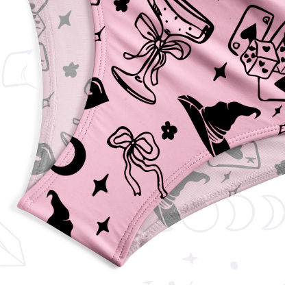 Purplehecate Witch’s Night Out One-Piece Swimsuit