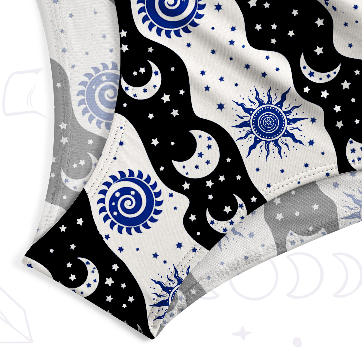 Purplehecate Starry Tides One-Piece Swimsuit