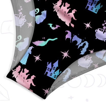 Purplehecate Spellbound Sisters One-Piece Swimsuit