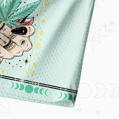 Purplehecate Drugs Not Hugs Mesh Jersey Tank Top