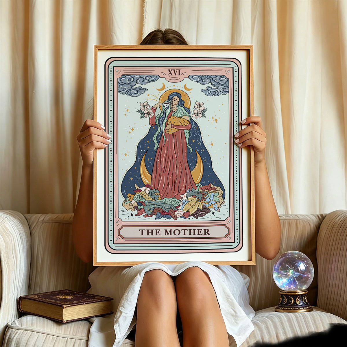 Purplehecate The Mother Tarot Unframed Poster