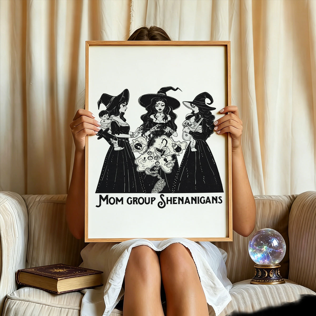 Purplehecate Mom Group Shenanigans Unframed Poster