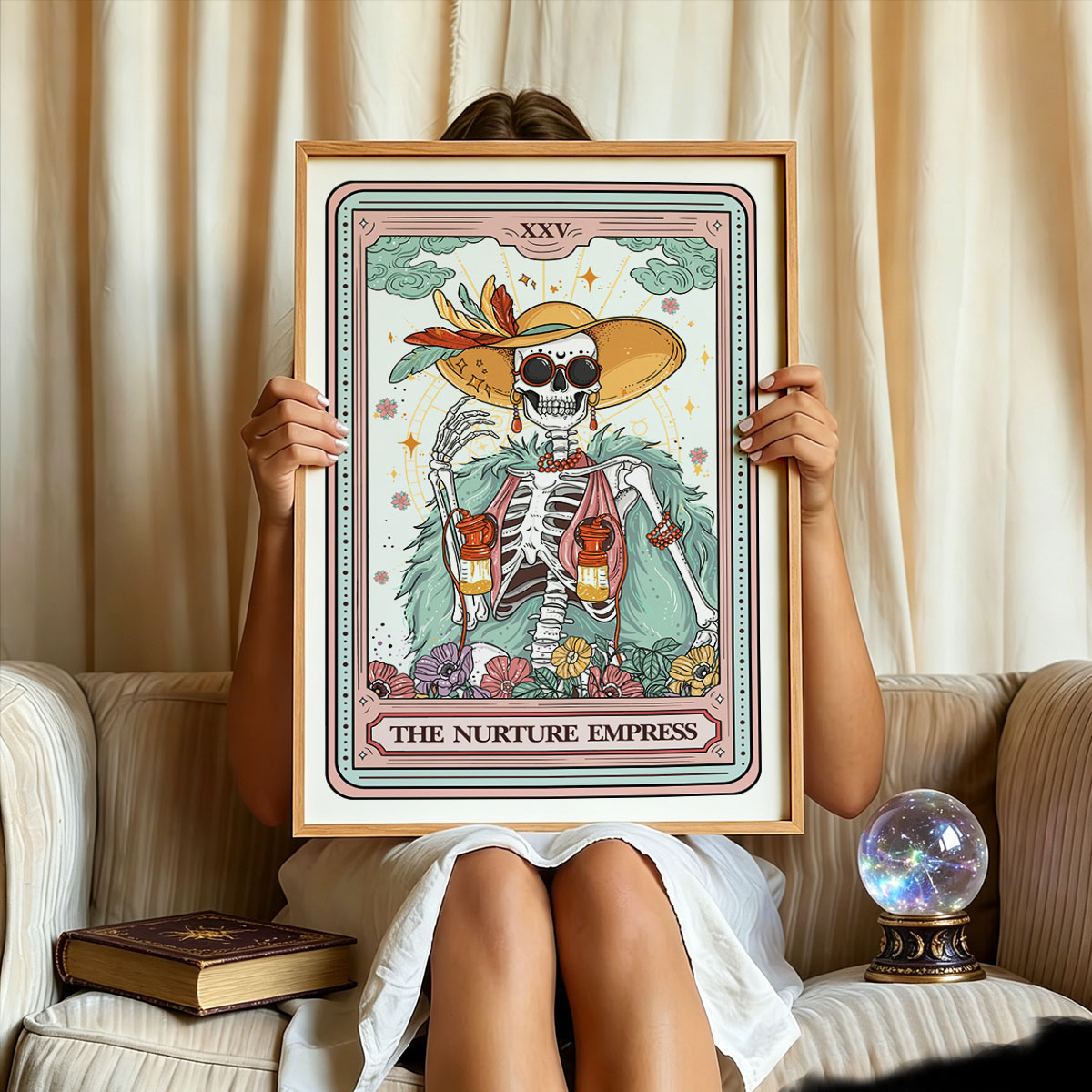 Purplehecate The Nurture Empress Tarot Unframed Poster