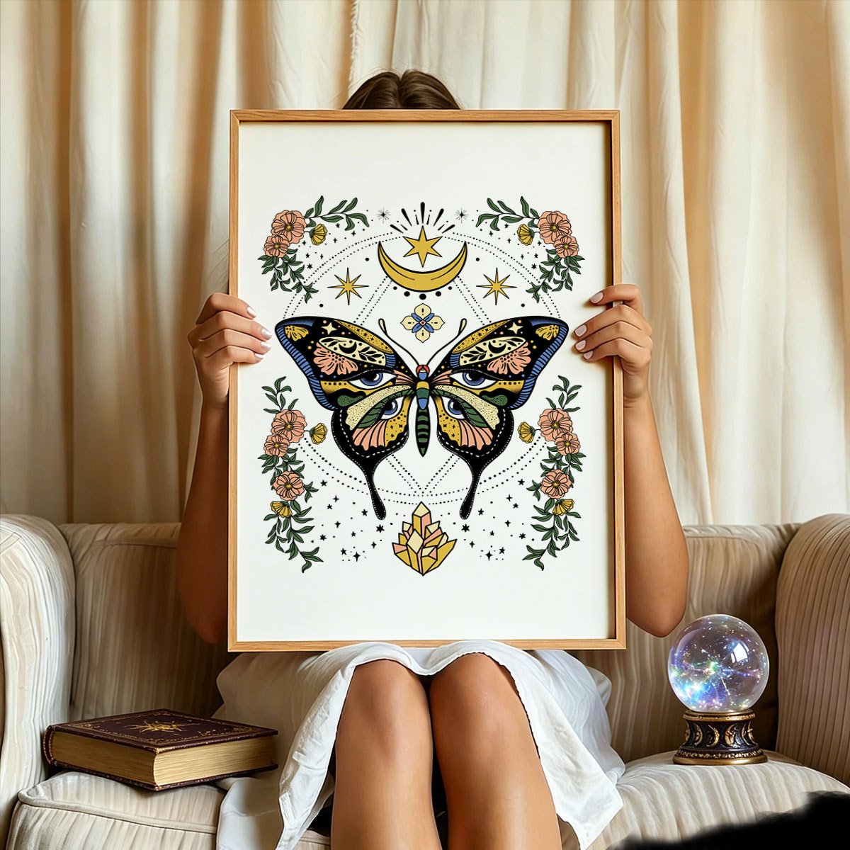 Purplehecate I Am Opening Unframed Poster