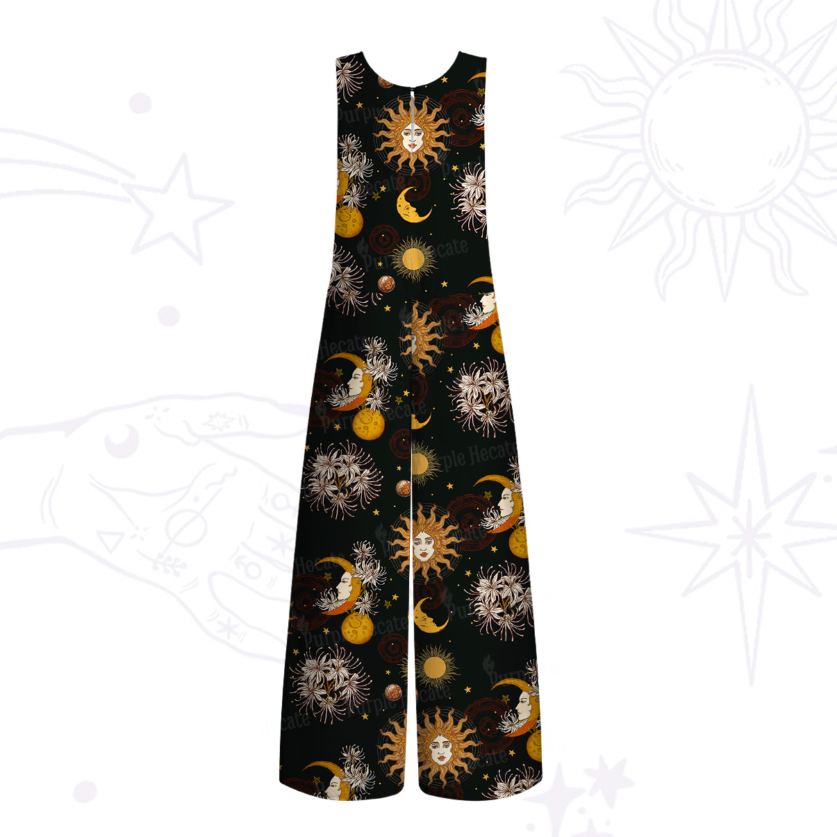 Purplehecate Stellar Symphony Wide Leg Jumpsuit