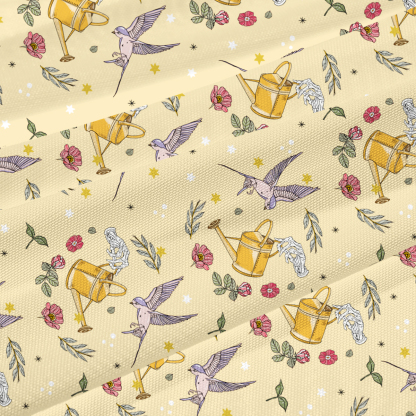 Purplehecate Magical Garden Beachwear Cover-Up Dress