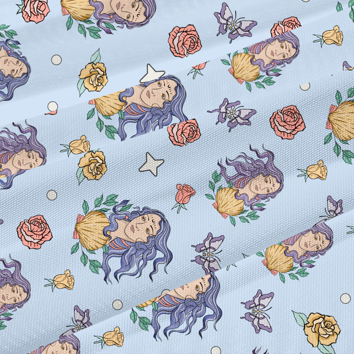 Purplehecate Virgo Spirit Zodiac Beachwear Cover-Up Dress