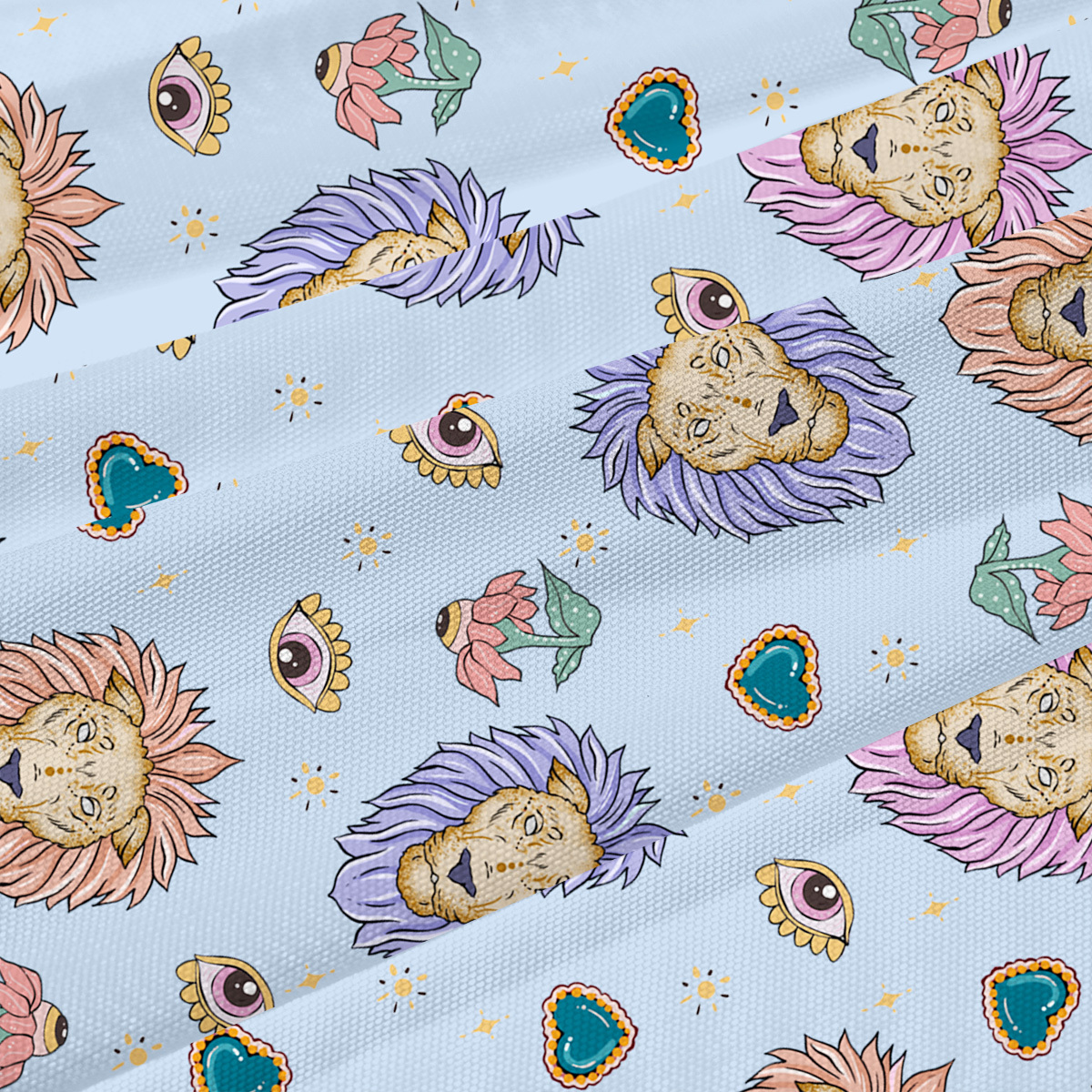 Purplehecate Leo Spirit Zodiac Beachwear Cover-Up Dress