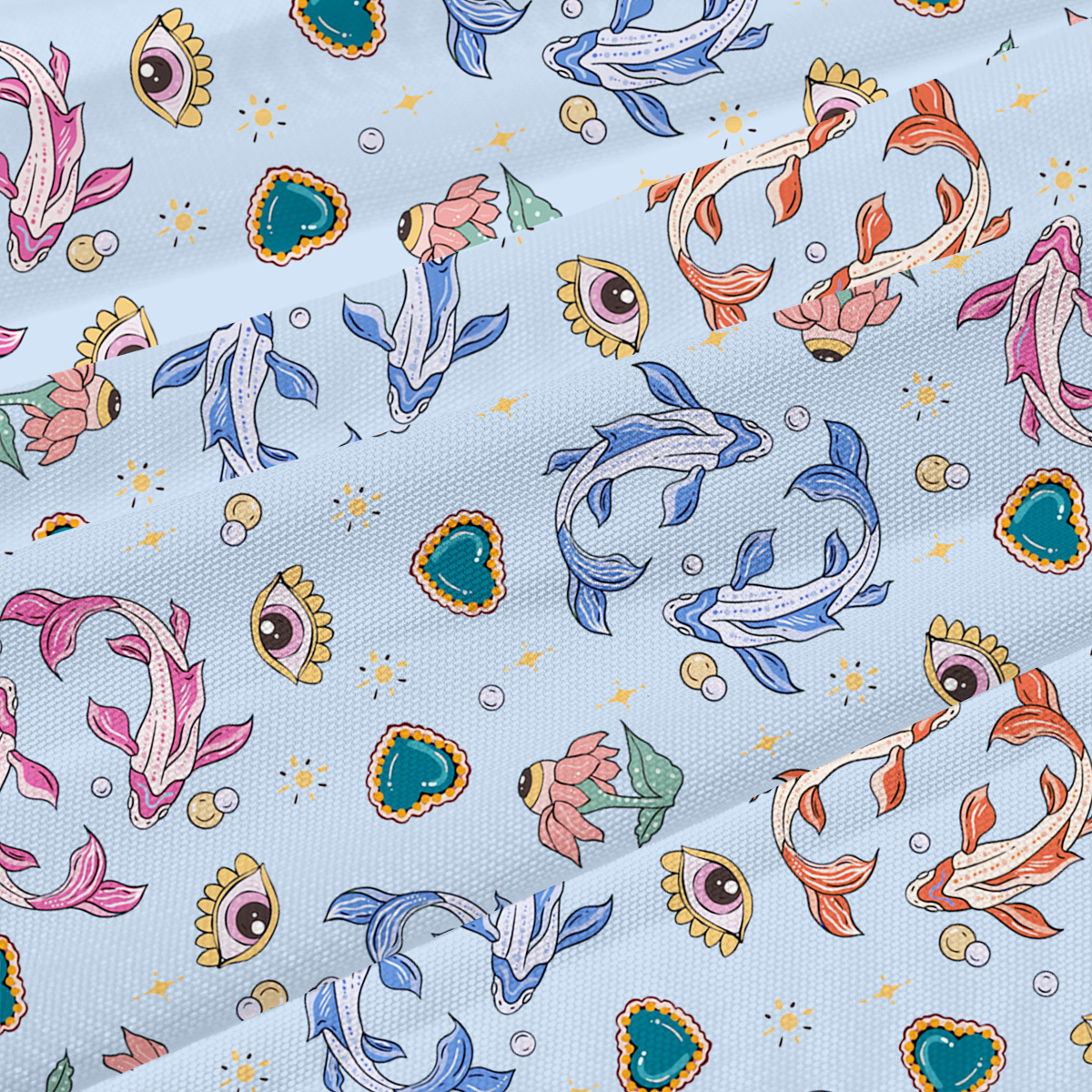 Purplehecate Pisces Spirit Zodiac Beachwear Cover-Up Dress