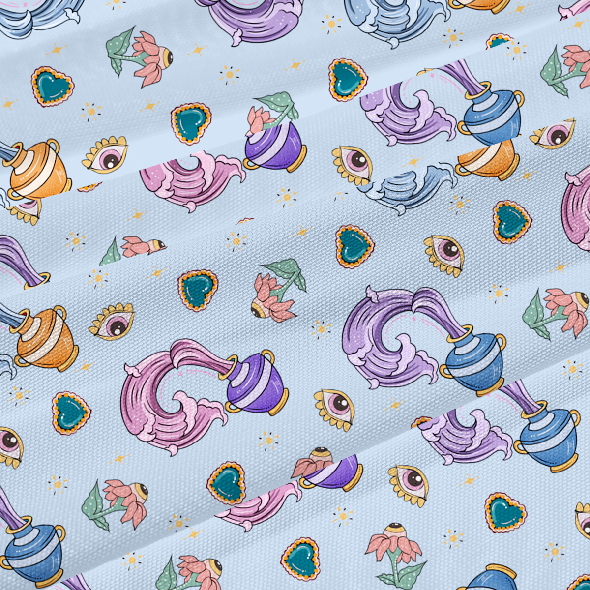 Purplehecate Aquarius Spirit Zodiac Beachwear Cover-Up Dress