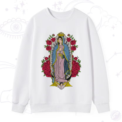 Purplehecate Mother Mary Sweatshirt
