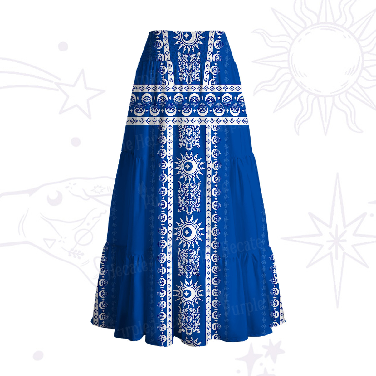 Purplehecate Visionary Sun Convertible Maxi Skirt