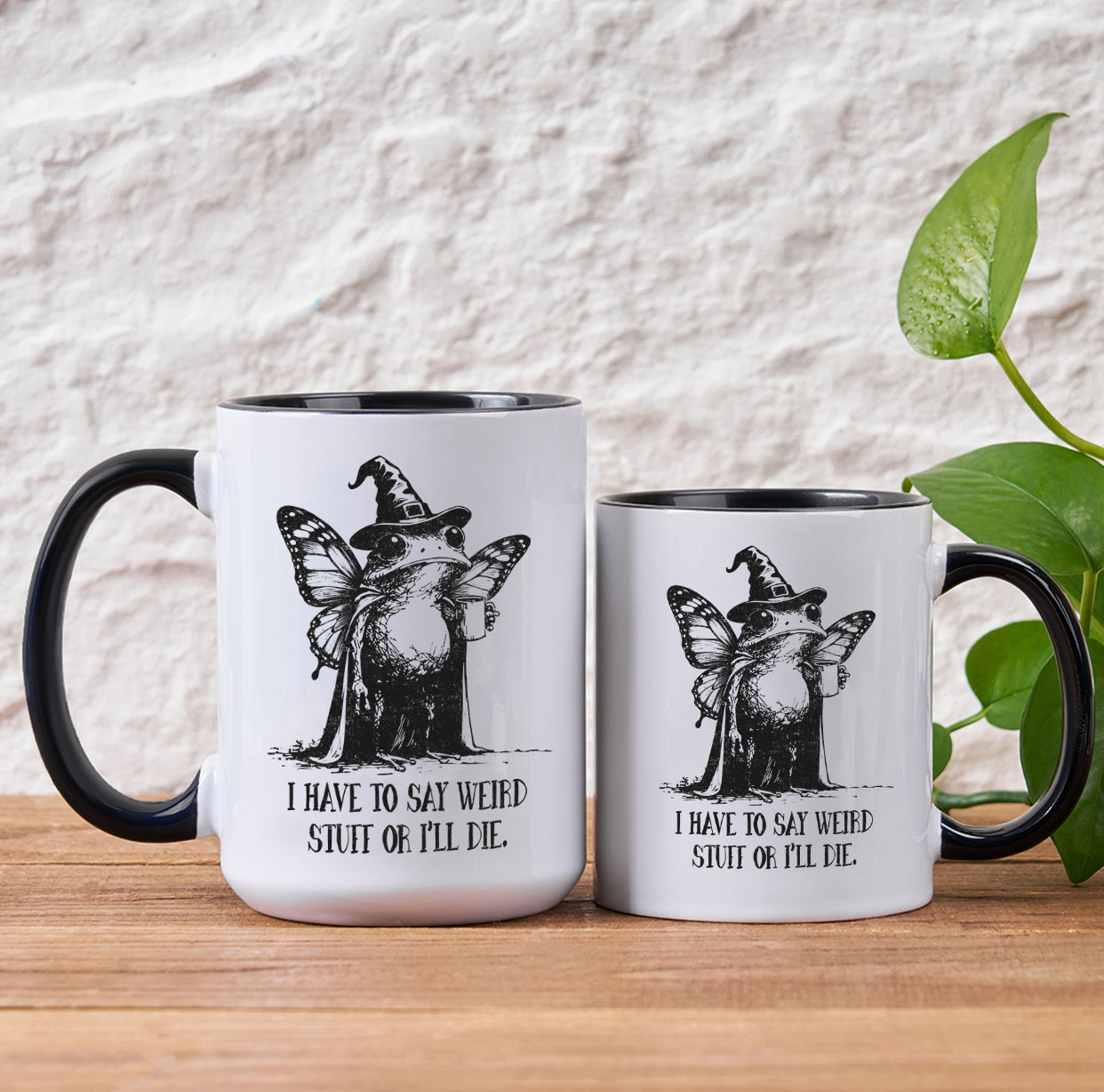 Purplehecate I Have to Say Weird Stuff Or I'll Die Mug