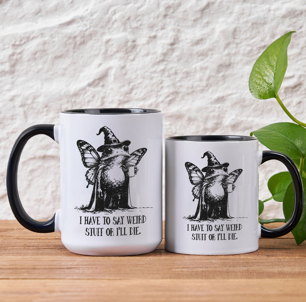 Purplehecate I Have to Say Weird Stuff Or I'll Die Mug