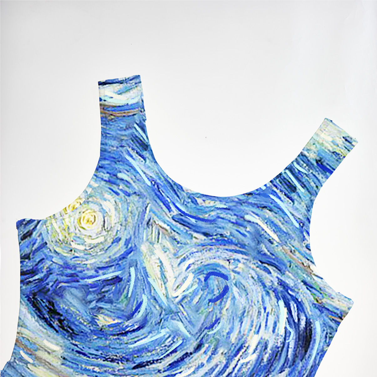Purplehecate Witch Cat Under the Starry Night Mesh Maxi Tank Beach Dress