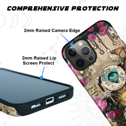 Purplehecate Lucky Me Sacred Heart Eye Phone Case