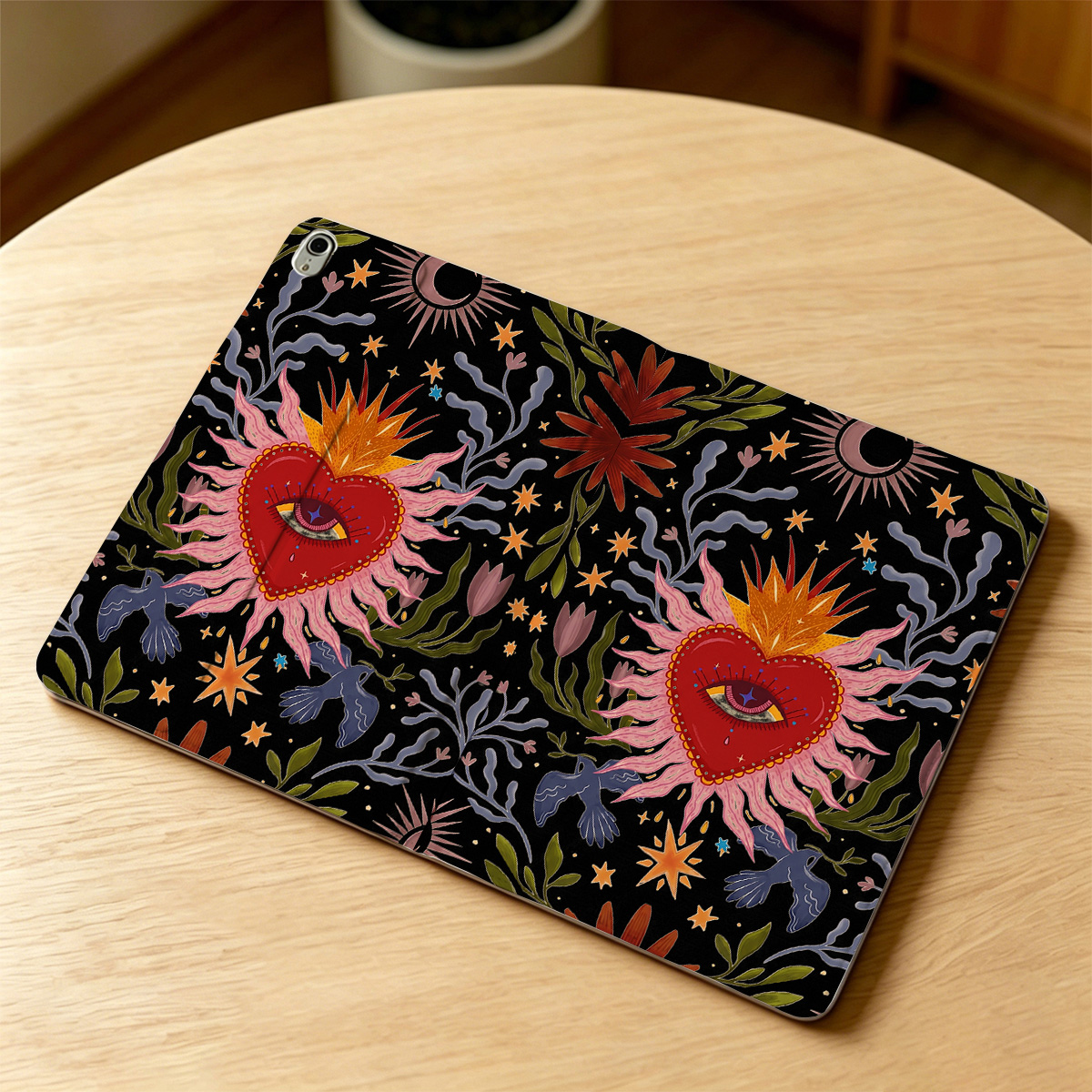 Purplehecate Sacred Flame Heart iPad Case