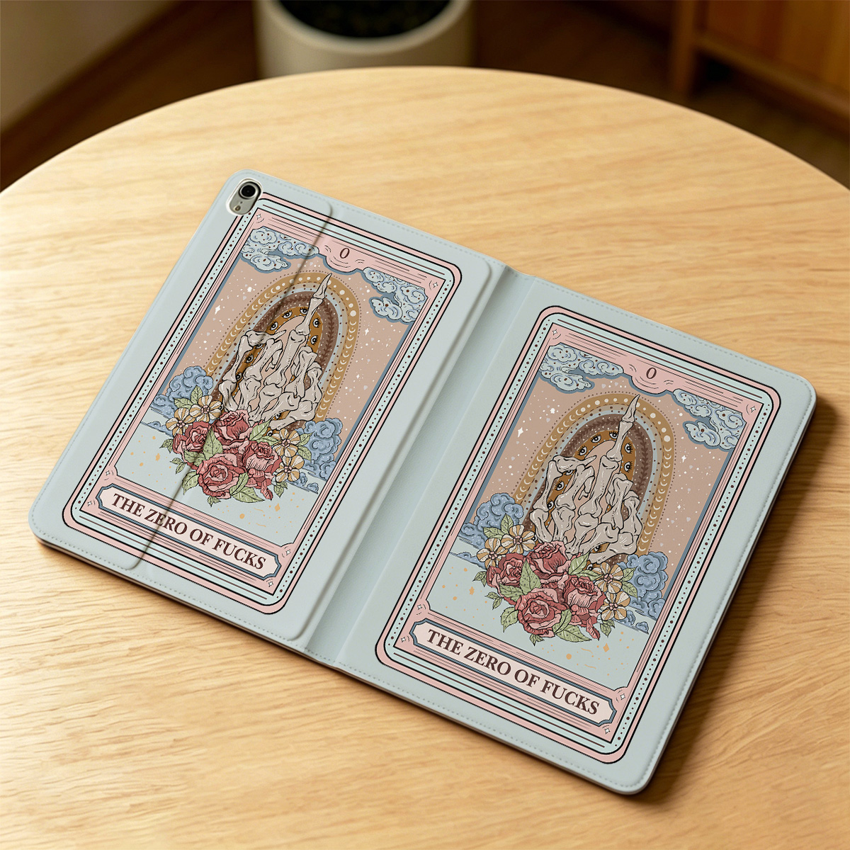 Purplehecate The Zero Of Fucks Tarot iPad Case
