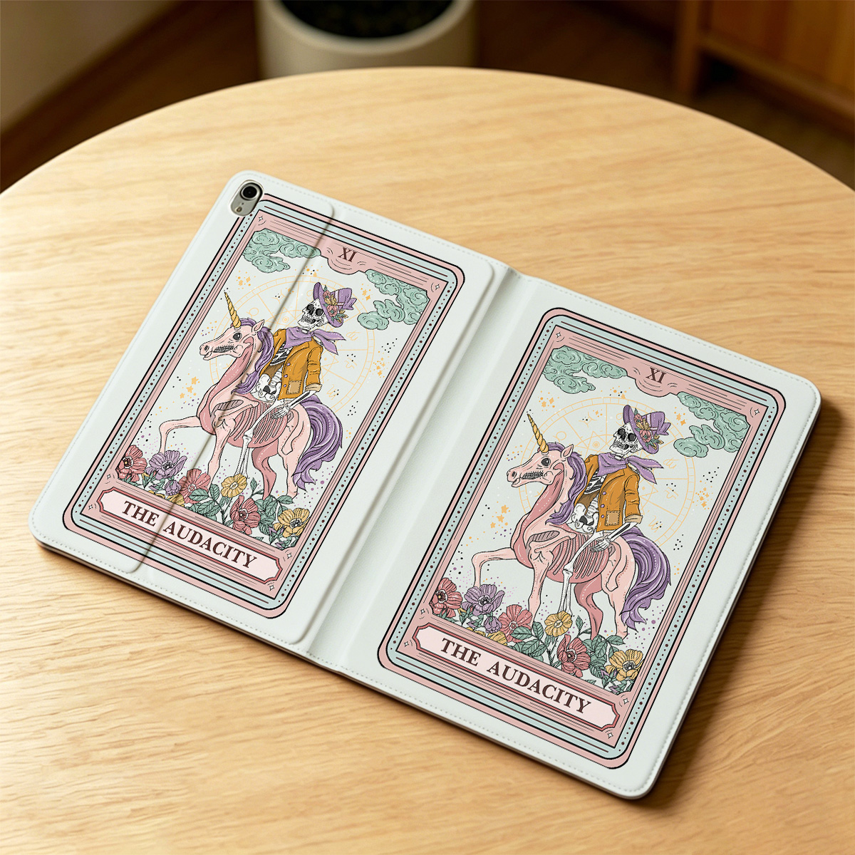 Purplehecate The Audacity Tarot Card  iPad Case