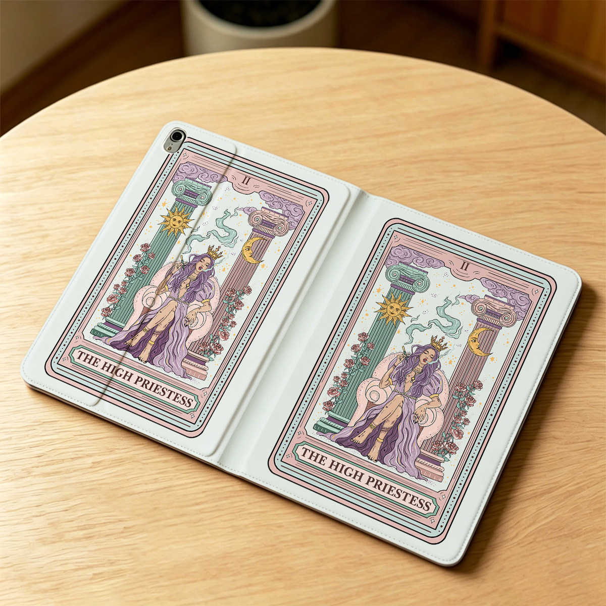 Purplehecate The High Priestess Tarot Card iPad Case