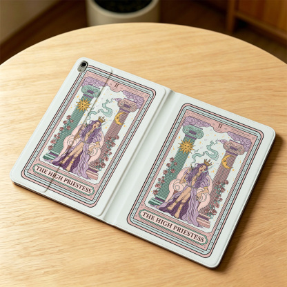 Purplehecate The High Priestess Tarot Card iPad Case