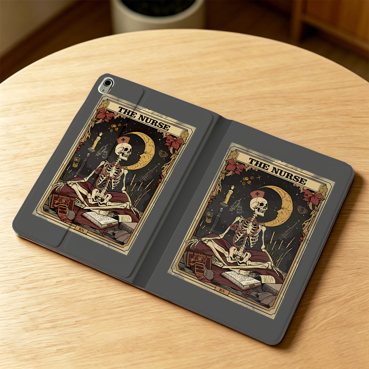 Purplehecate The Nurse Tarot Card iPad Case iPad Case