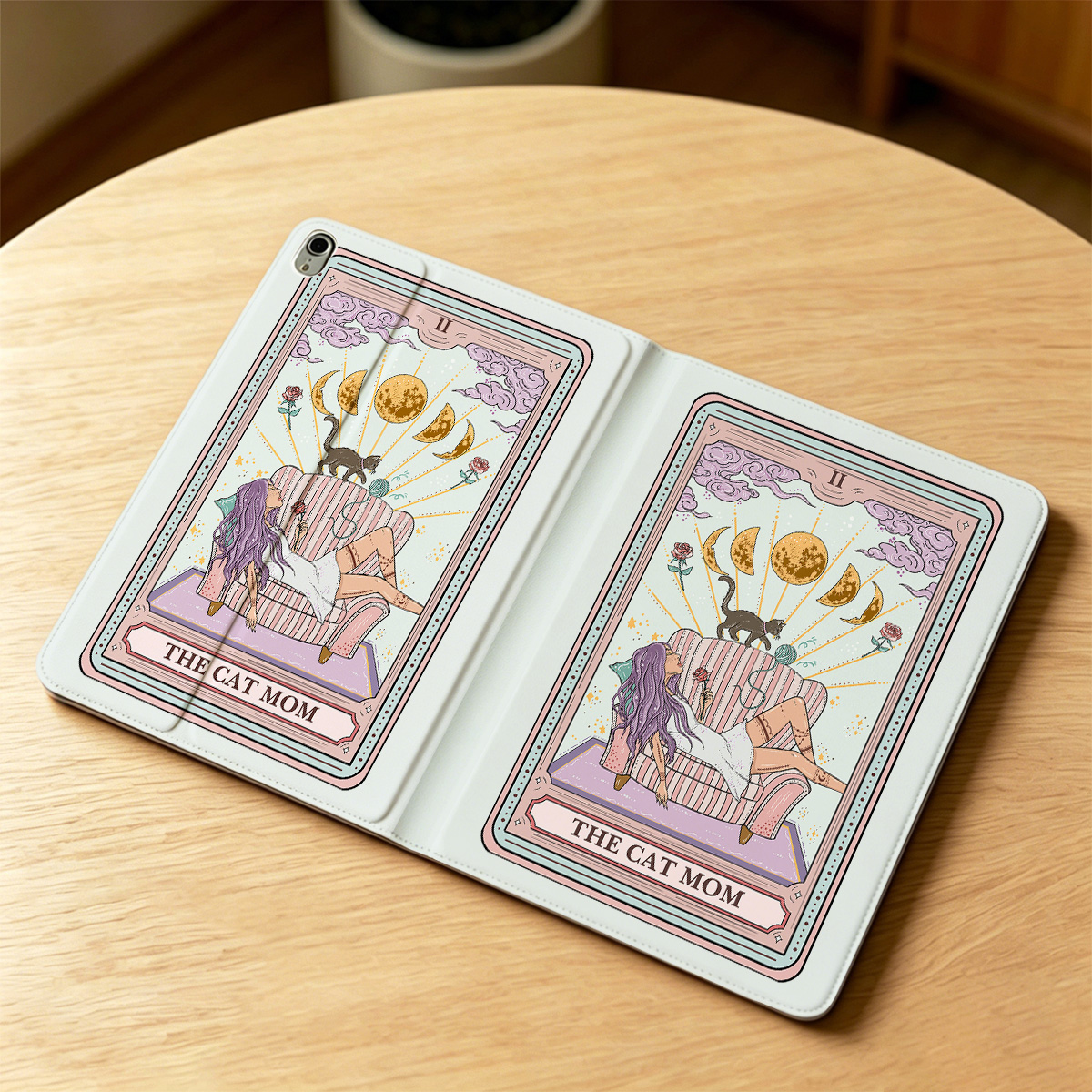 Purplehecate The Cat Mom Tarot iPad Case