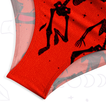 Purplehecate Infernal Revelry One-Piece Swimsuit