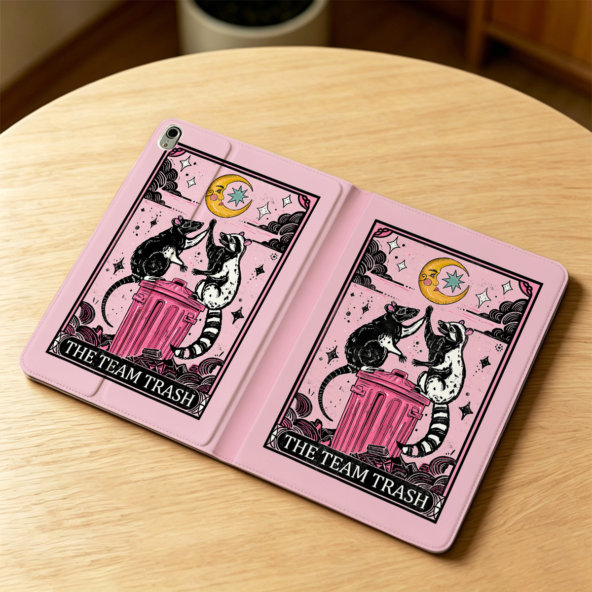 Purplehecate The Team Trash Opossum Tarot iPad Case