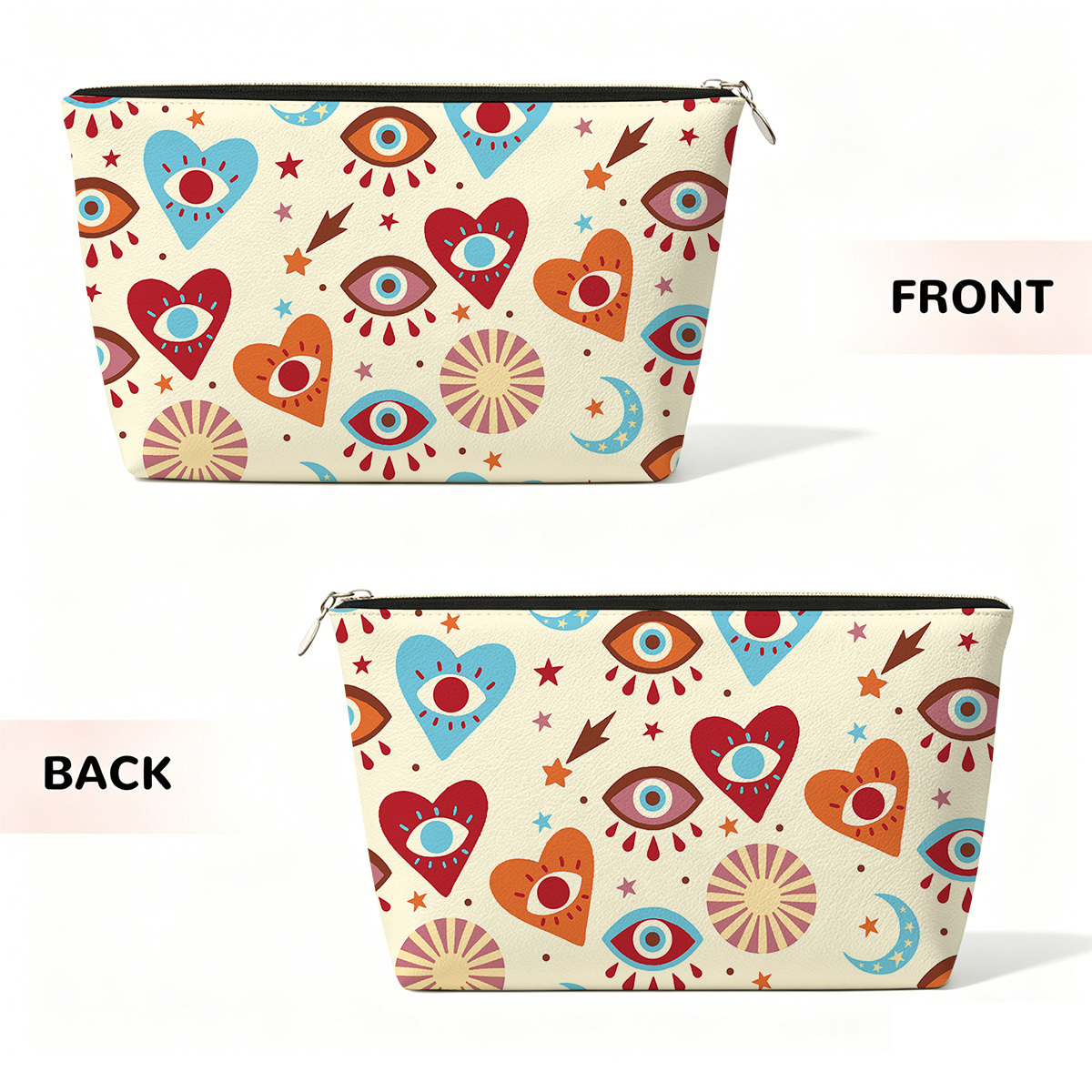 Purplehecate The Enchanted Eye of Love Zip Makeup Bag