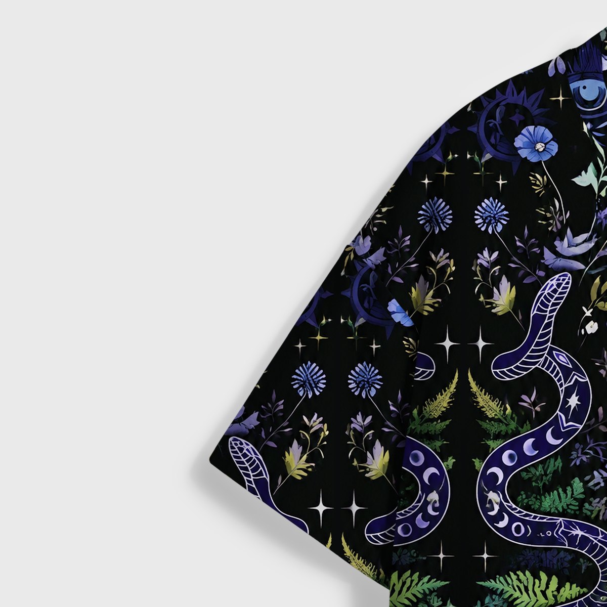 Purplehecate Moon Moth Witchery All Over Print T-Shirt