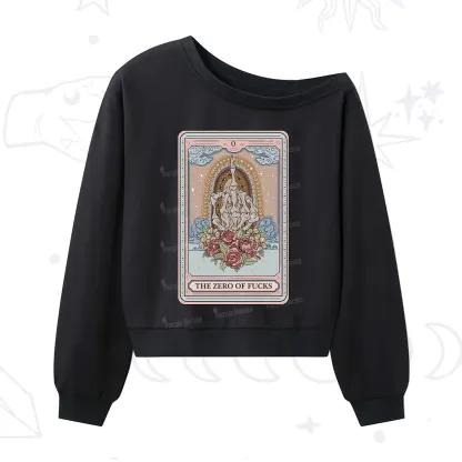 [Copy]Purplehecate Evil Eye One Shoulder Sweatshirt