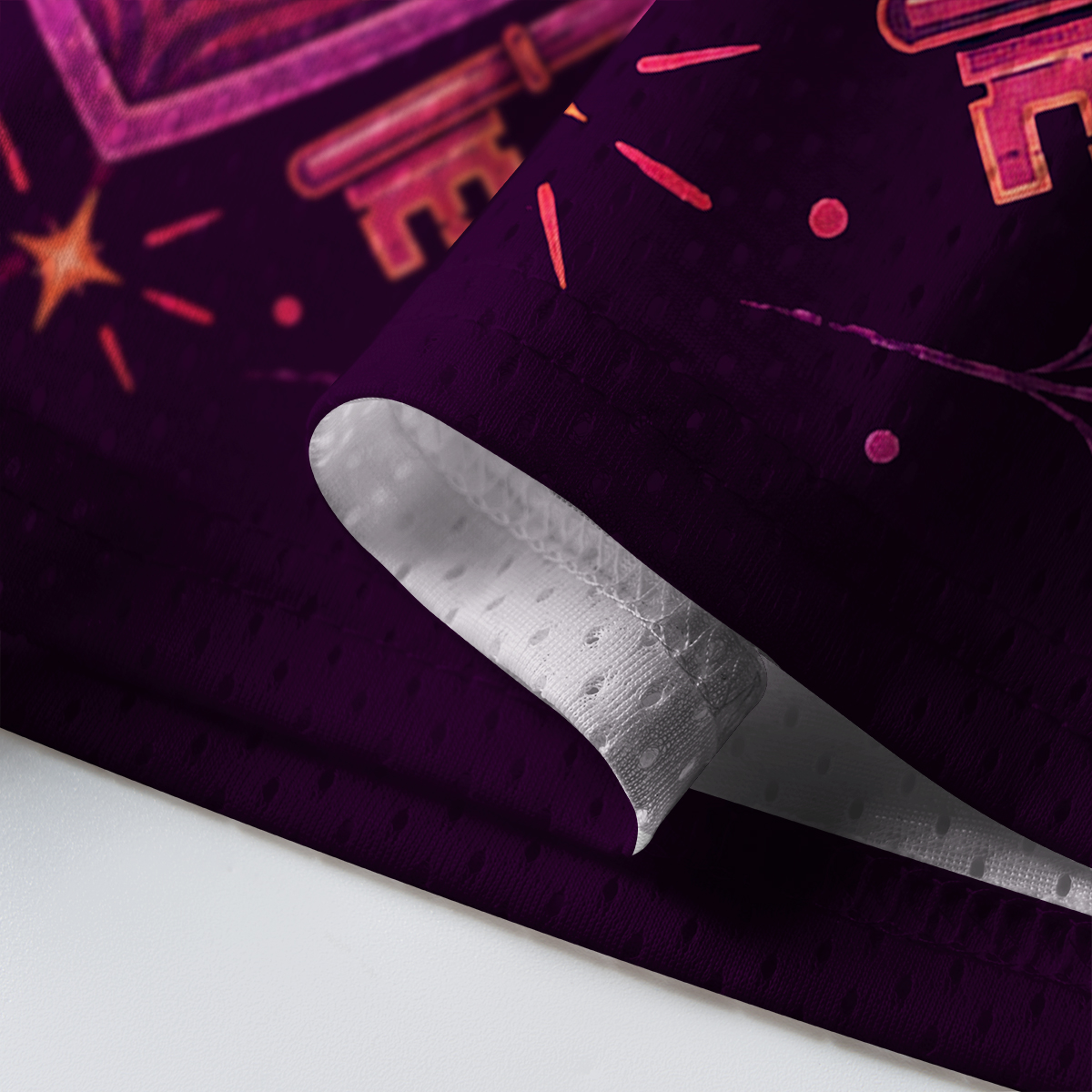 Purplehecate Hecate Holds the Keys Mesh Jersey