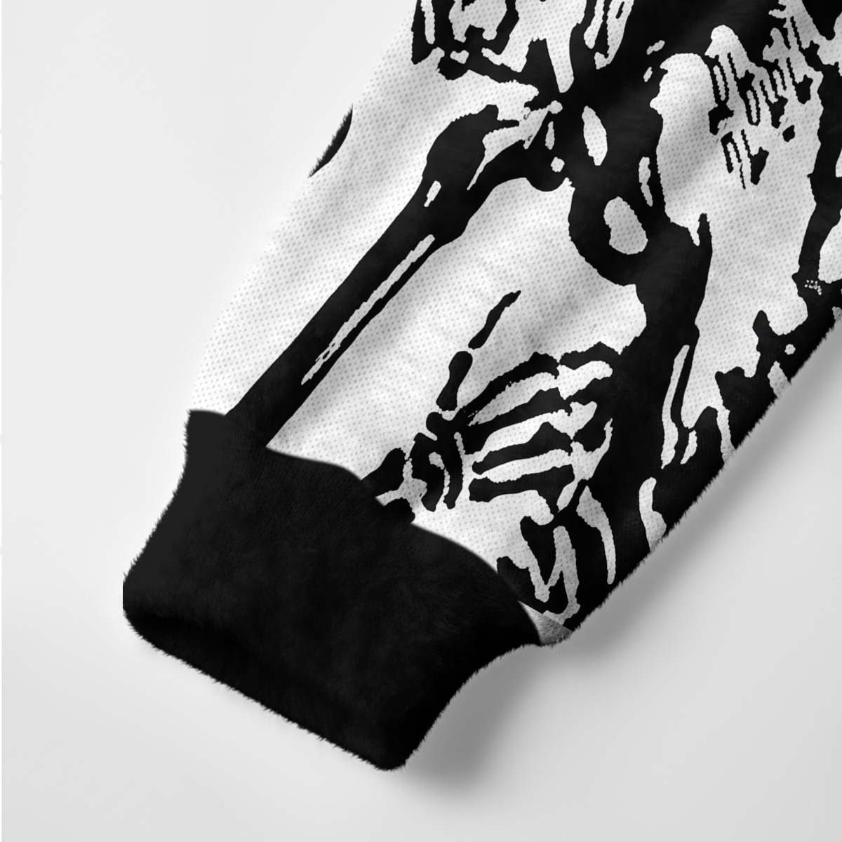 Purplehecate Hellfire Burning Skull Ugly Cardigan Sweaters