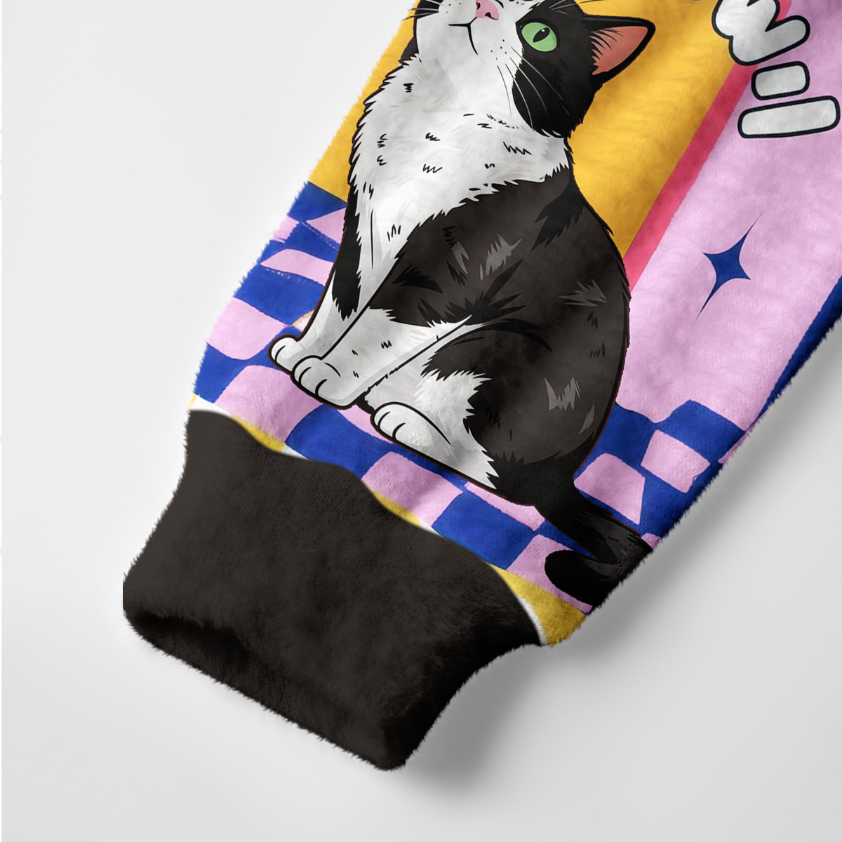 Purplehecate Sorry I Can't Go I'm an Indoor Cat Ugly Cardigan Sweaters