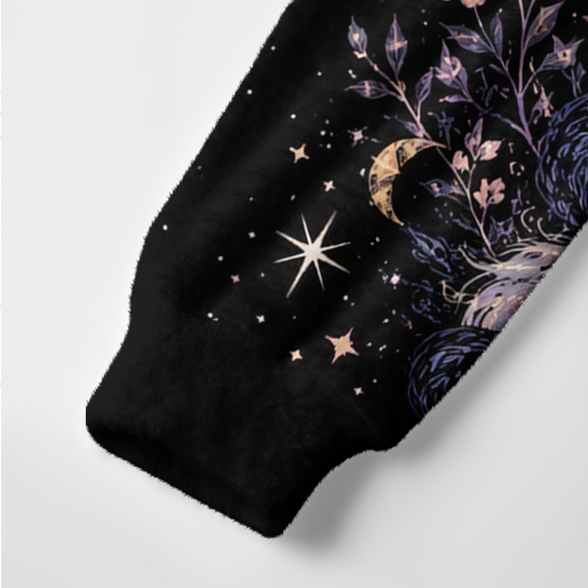 Purplehecate Moon Phase Oracle Cat Ugly Cardigan Sweaters