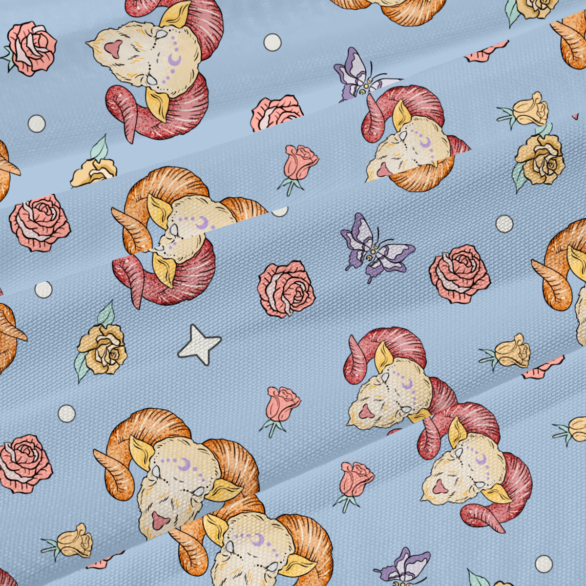 Purplehecate Aries Spirit Zodiac Beachwear Cover-Up Dress