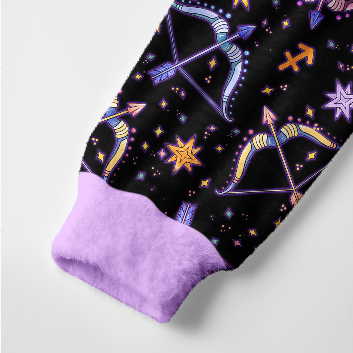 Purplehecate Sagittarius Spirit Zodiac Ugly Cardigan Sweaters