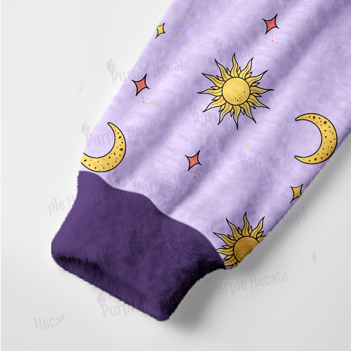 Purplehecate Hecate Moonlight Sorcery Ugly Cardigan Sweaters