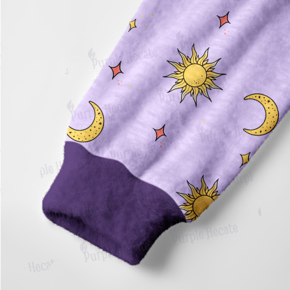 Purplehecate Hecate Moonlight Sorcery Ugly Cardigan Sweaters