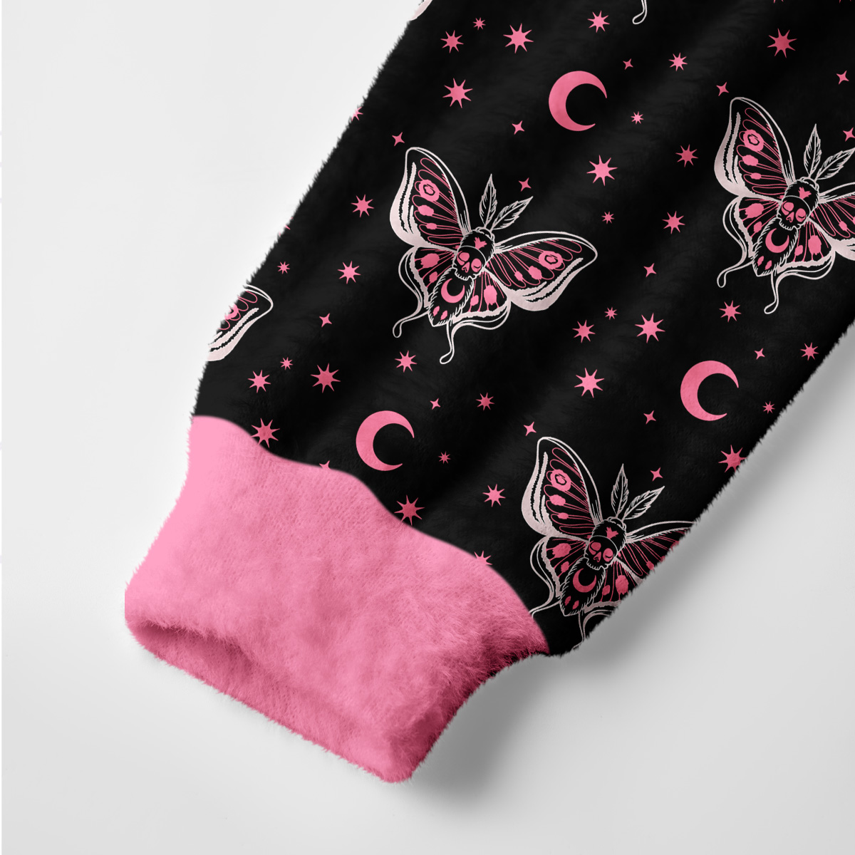 Purplehecate Witchy Lunar Moth Night Ugly Cardigan Sweaters