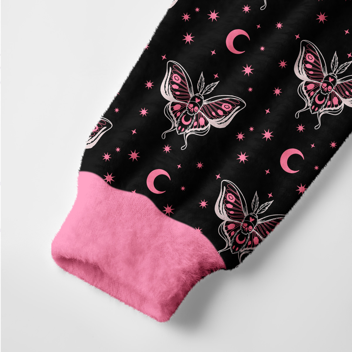 Purplehecate Witchy Lunar Moth Night Ugly Cardigan Sweaters