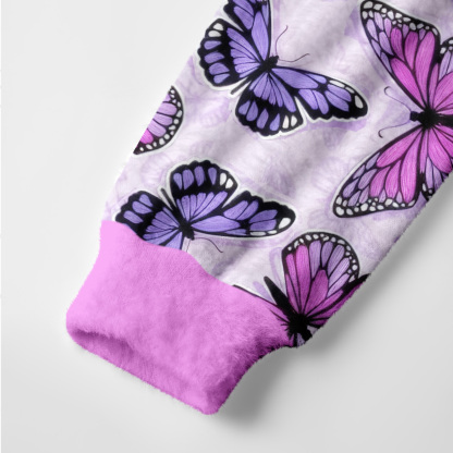 Purplehecate Whimsical Butterfly Ugly Cardigan Sweaters
