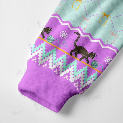 Purplehecate The Cat Mom Tarot Ugly Cardigan Sweaters